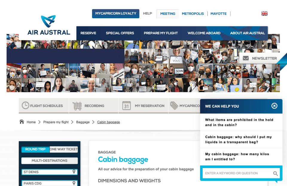 screenshot of Smart Tribune